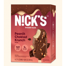 Nick‘s Swedish Style Peanot Choklad Krunch 4pc